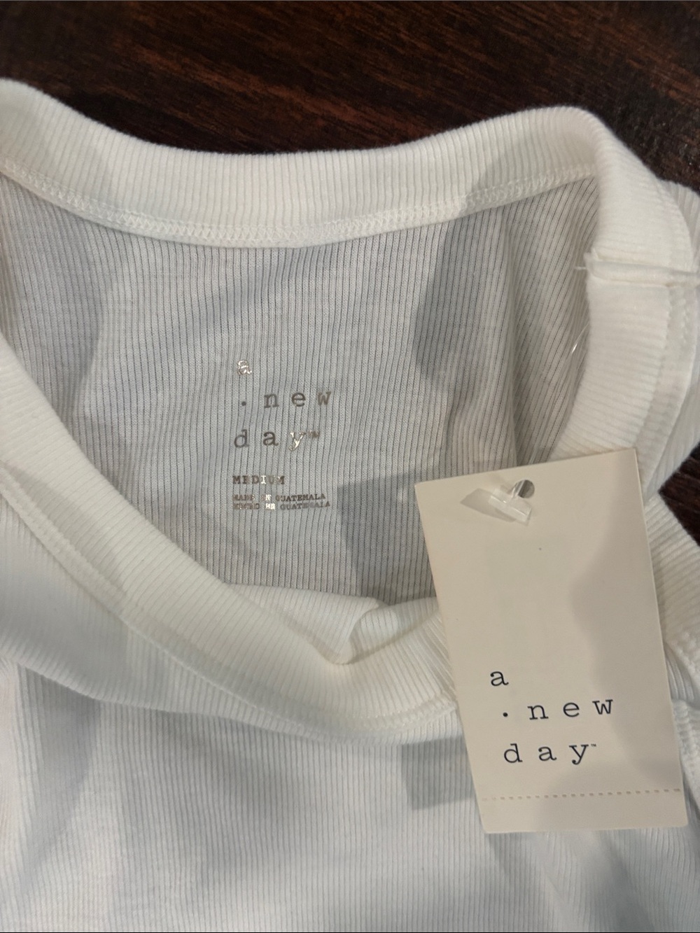 Universal Thread Kids Ribbed Tank Tops - Gray & White - Picture 3 of 4